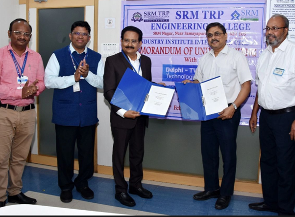 MoU with Delphi TVS, Chennai