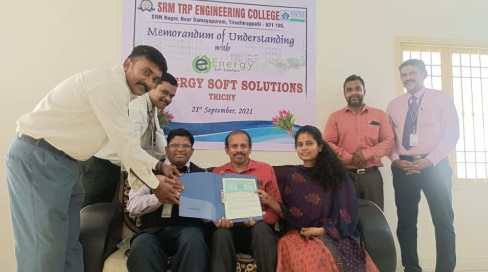 MoU with eEnergy Soft Solutions, Tiruchirappalli